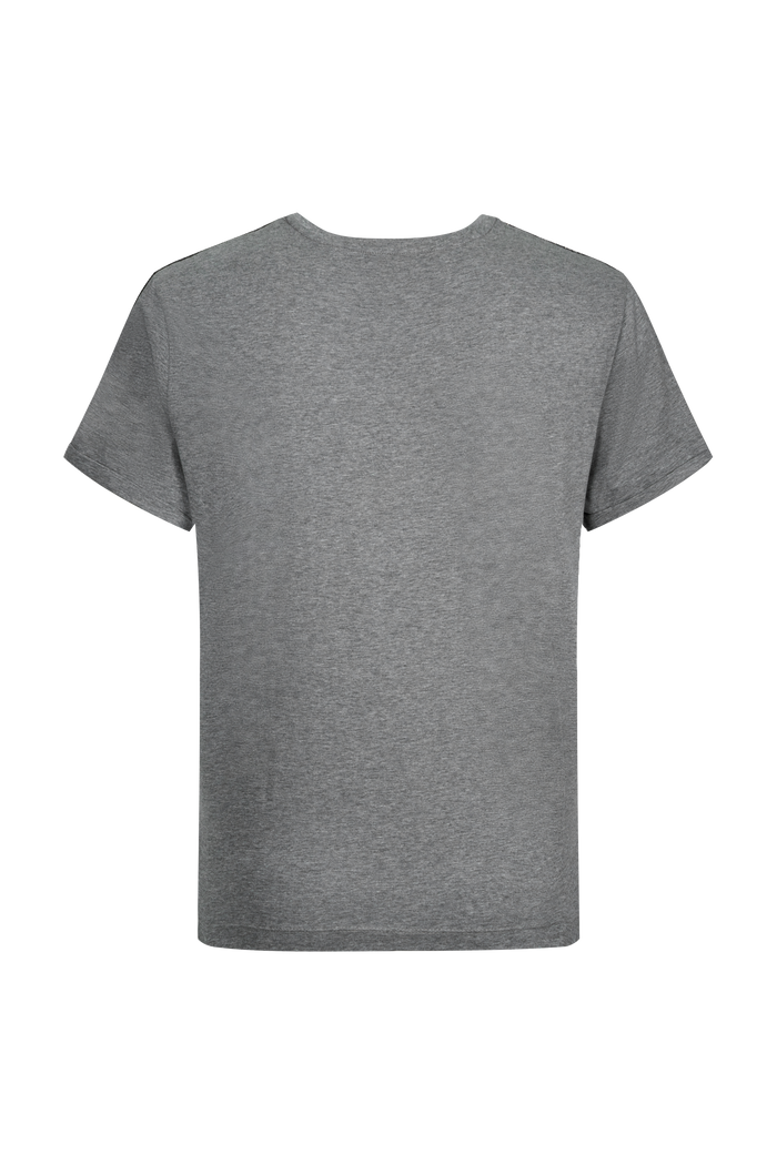 Tribal Bead-detail Chest Pocket T-shirt